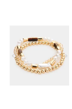 Pearls & Stones Bracelet