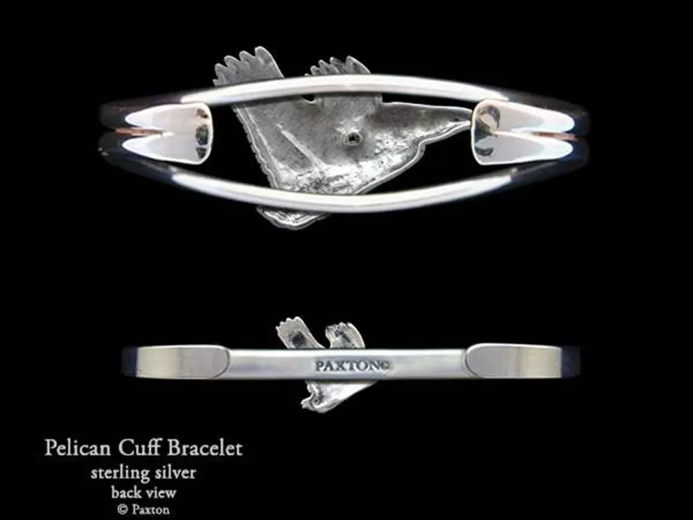Pelican Cuff Bracelet Sterling Silver