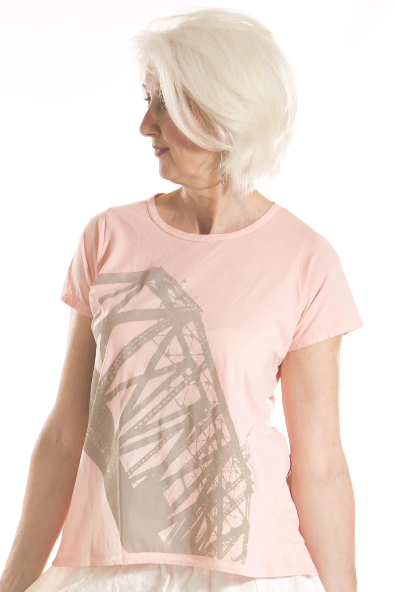 Perfect Layer Tee Printed-Blue Fish Clothing