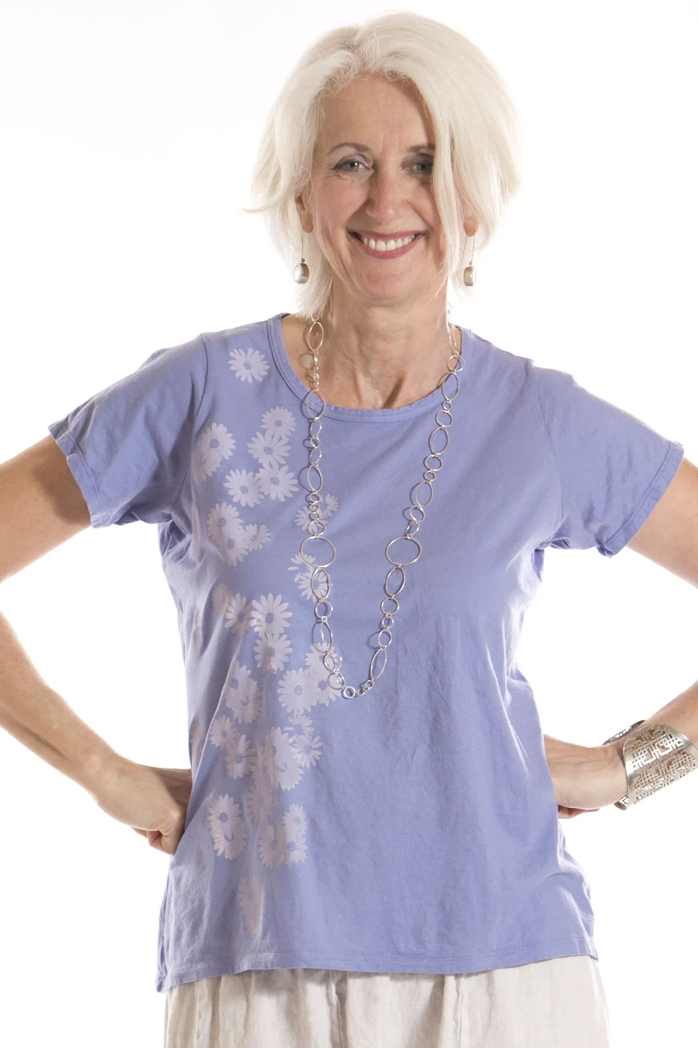 Perfect Layer Tee Printed-Blue Fish Clothing