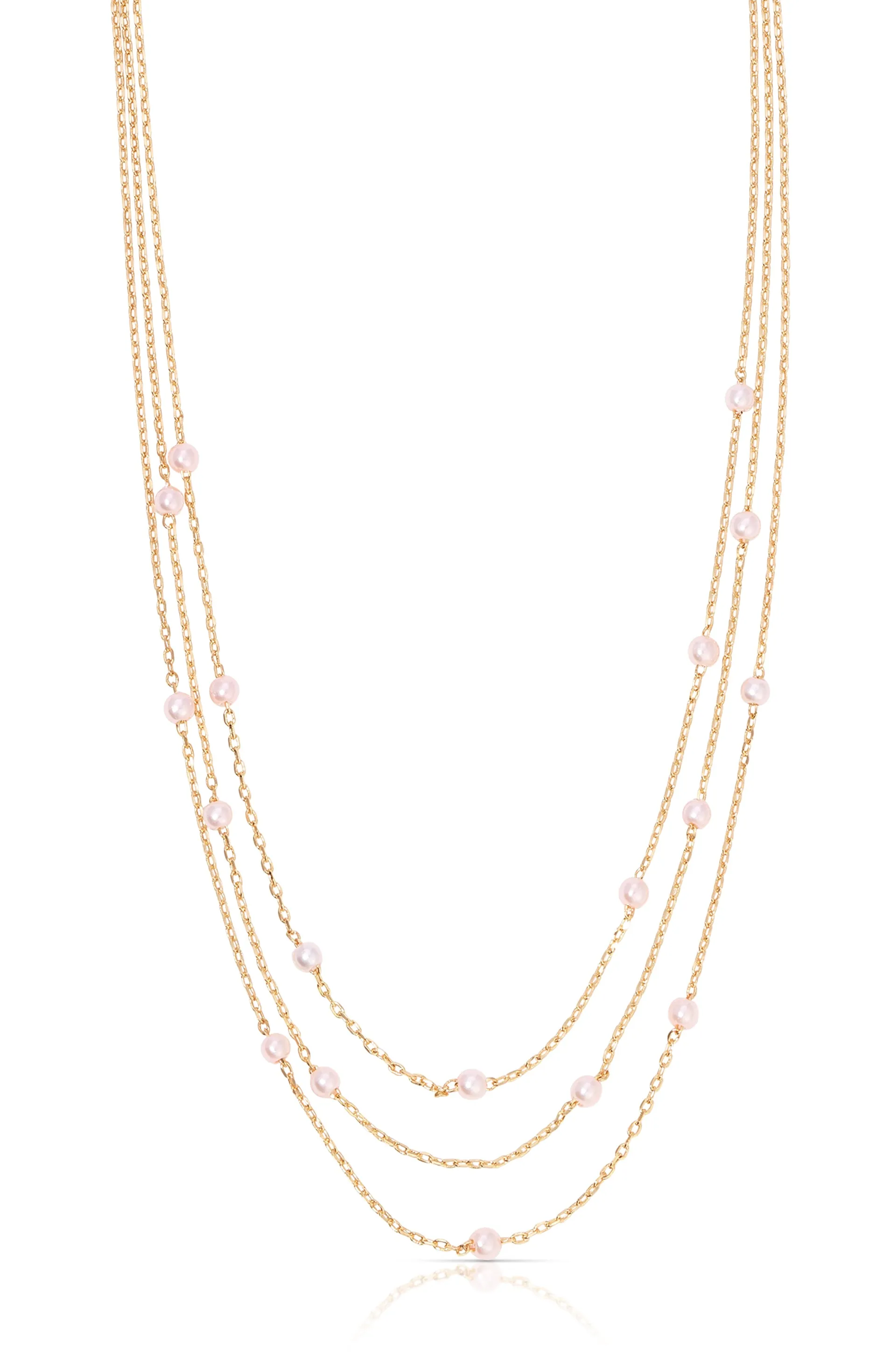 Perfect Stone Layered Necklace