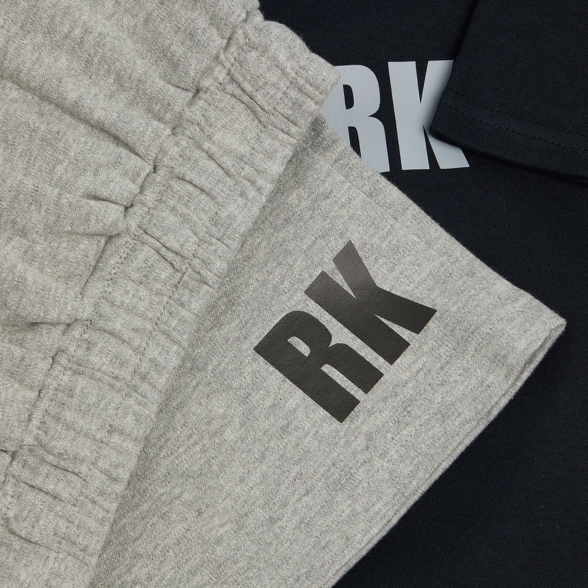 Personalised Black & Grey Summer Set