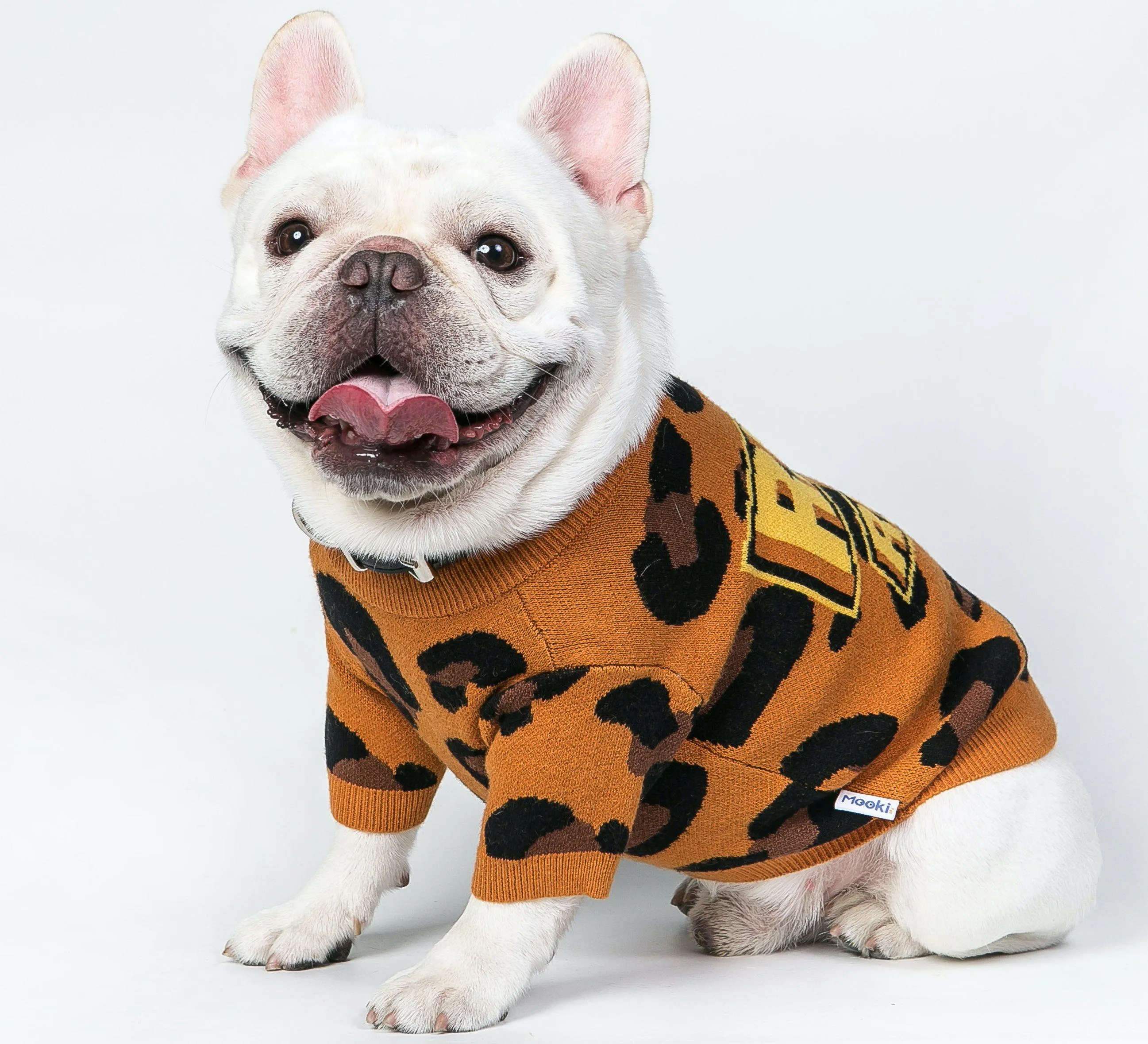 Pets hip-hop Leopard Sweater