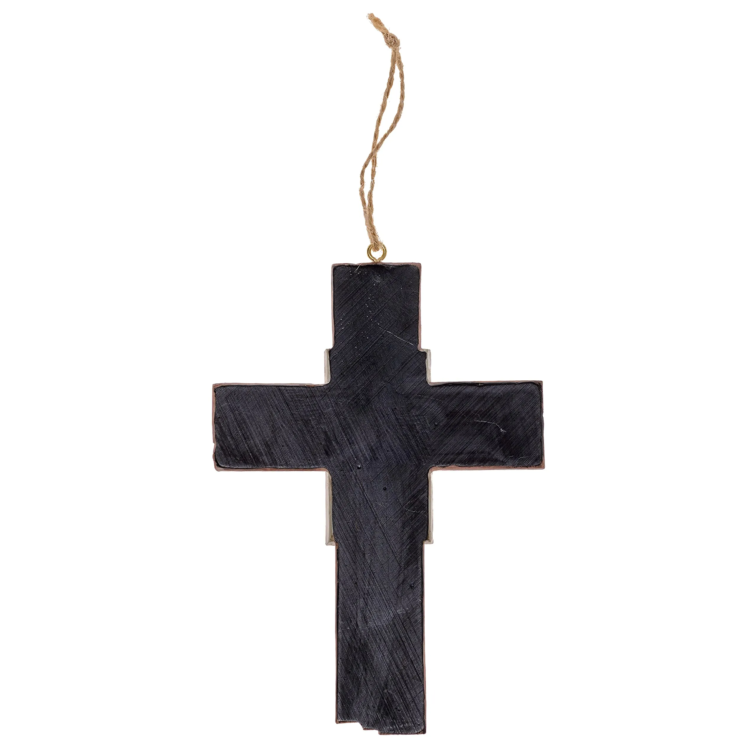 Pine Ridge Fishing American Flag Hanging Cross Home Decor, Wall Hanging Catholic, Christian, Religious, Family Crucifix, For First Communion Confirmation And Graduation Inspirational Decor