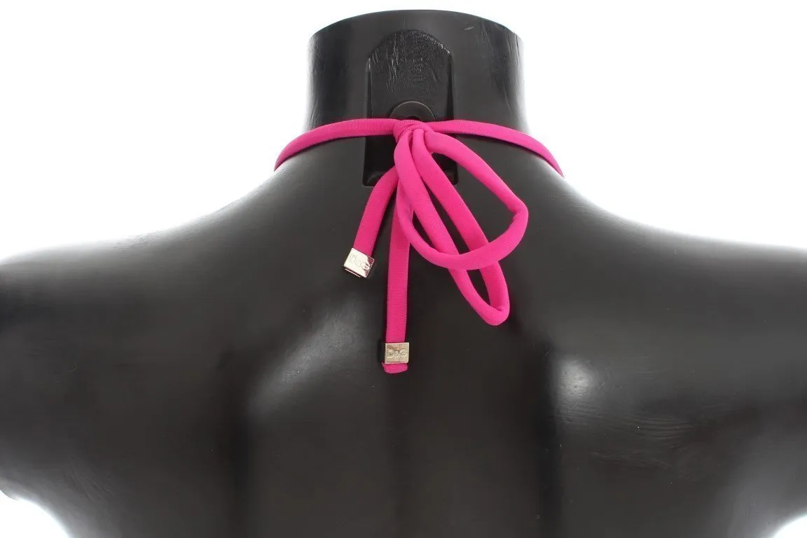 Pink Bikini Top Bra Swimwear Beachwear