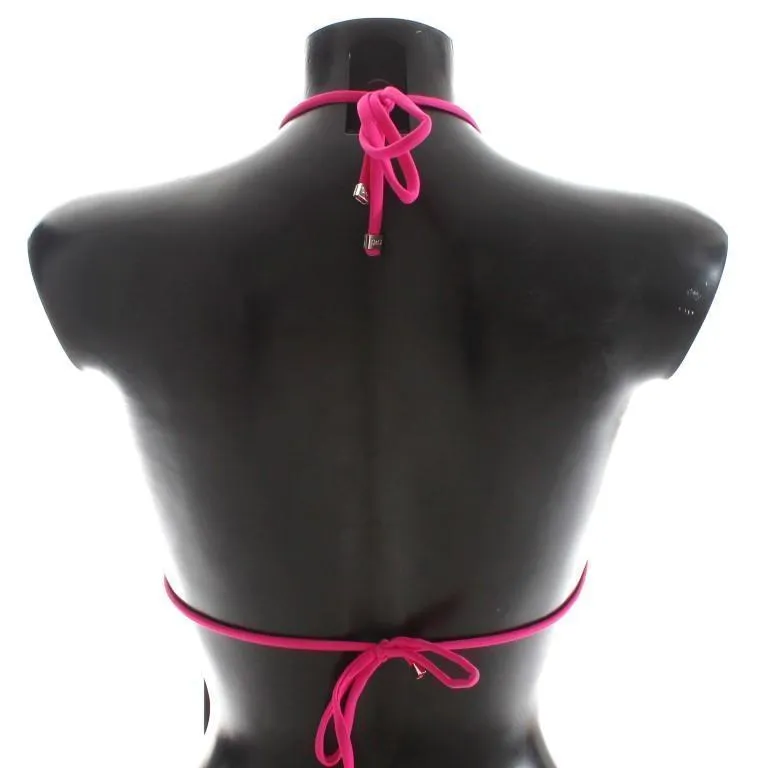 Pink Bikini Top Bra Swimwear Beachwear