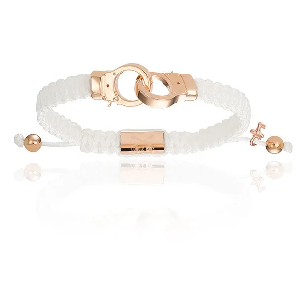 Pink Gold Studs Beaded Bracelet Combination