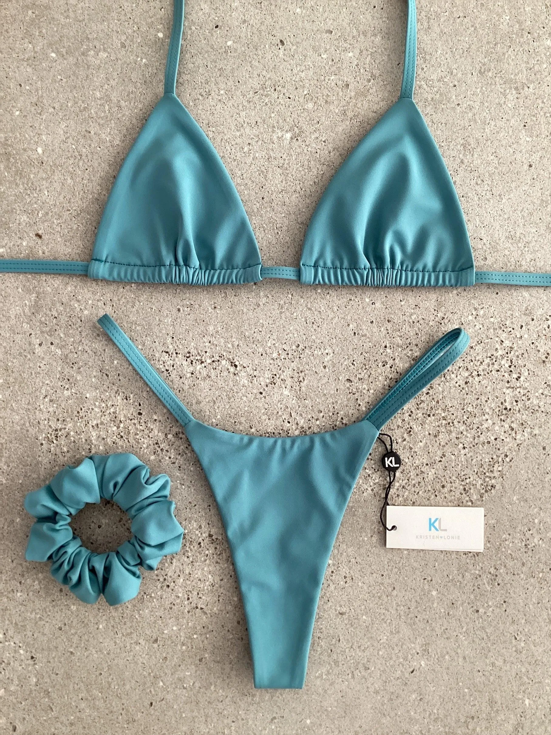 Pistachio Bikini Top