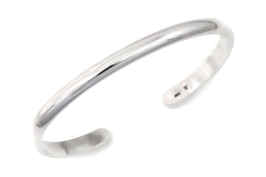 Plain Silver Bracelet extra heavy - BXH1