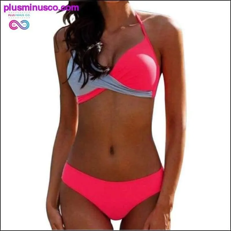 Plus Size Floral Brazilian Swimsuit - Floral Bikini Set -