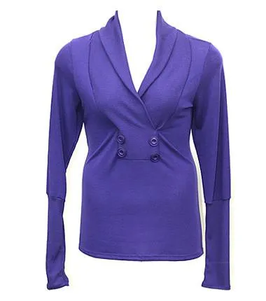 Plus Size Unique Scrunch Sleeve Knit