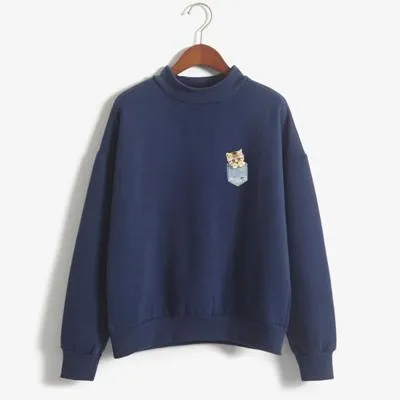 Pocket Cat Sweatshirt
