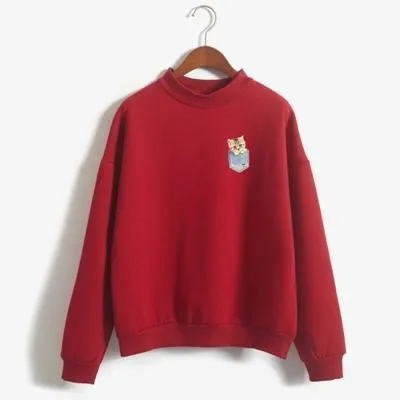 Pocket Cat Sweatshirt