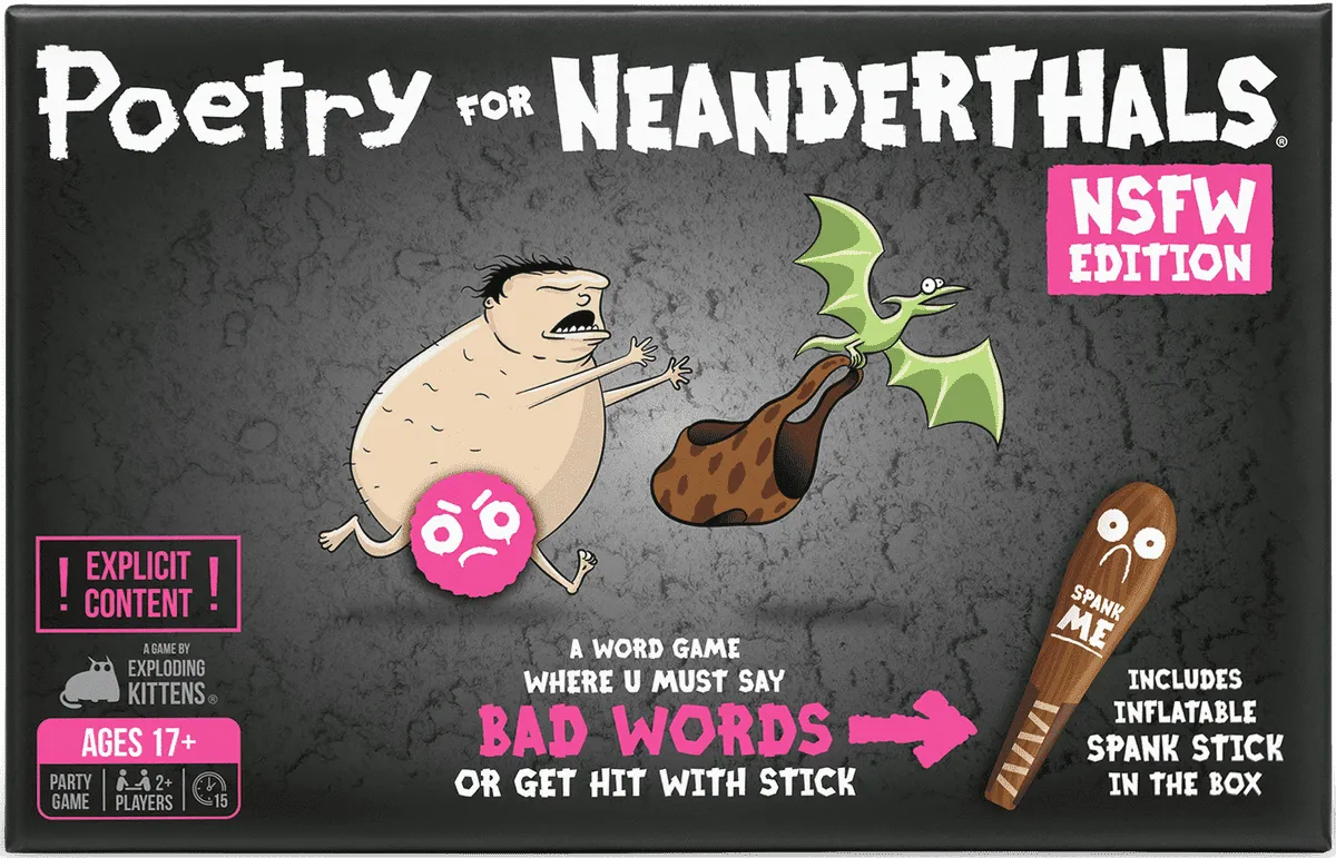 Poetry for Neanderthals NSFW Edition
