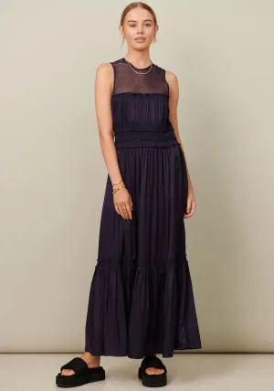 Pol Clothing  Clothing - Lara Tiered Dress – Ink