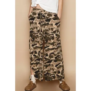 POL Clothing Vintage Washed  Camo  Pants