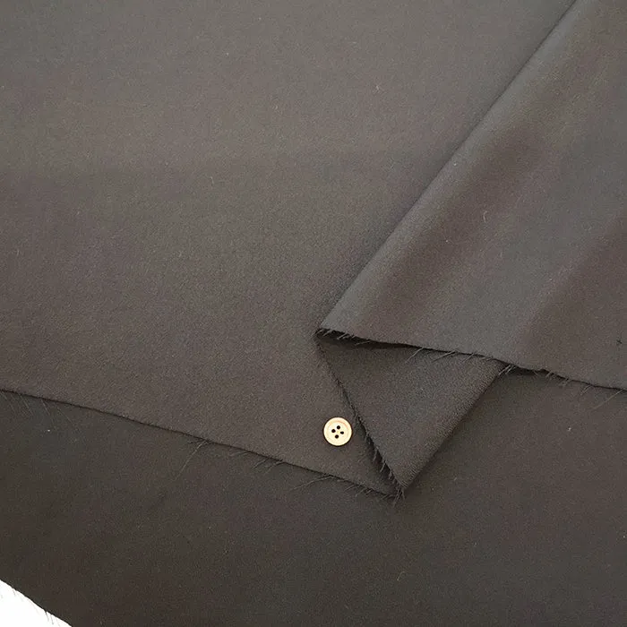 Polyester Formal Black Fabric - Plain