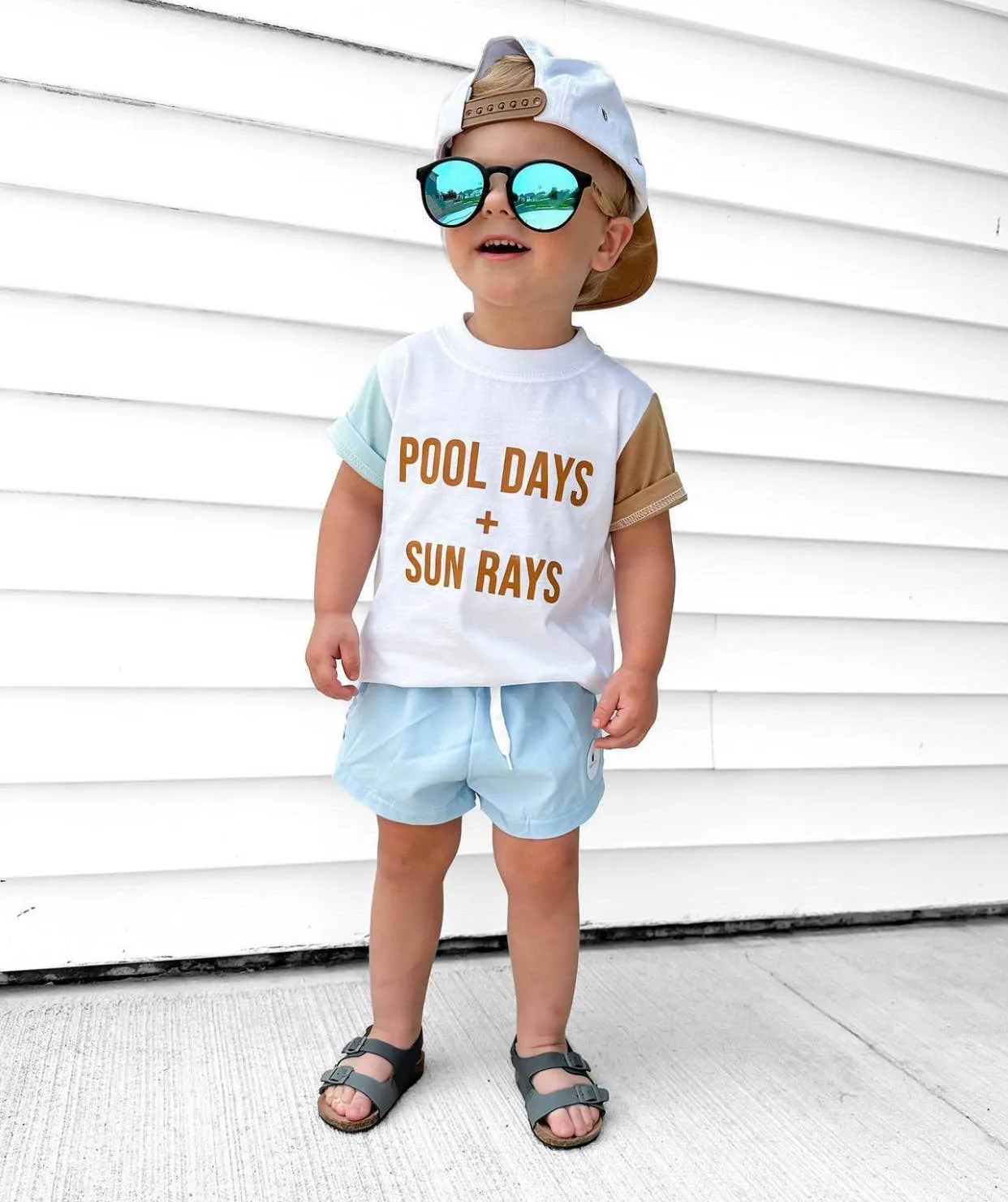 Pool Days   Sun Rays | Kids Summer Shirt