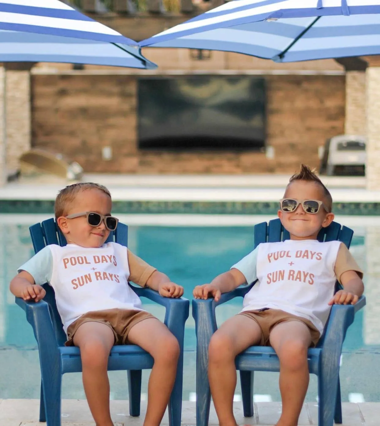 Pool Days   Sun Rays | Kids Summer Shirt