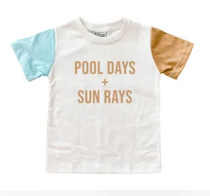 Pool Days   Sun Rays | Kids Summer Shirt