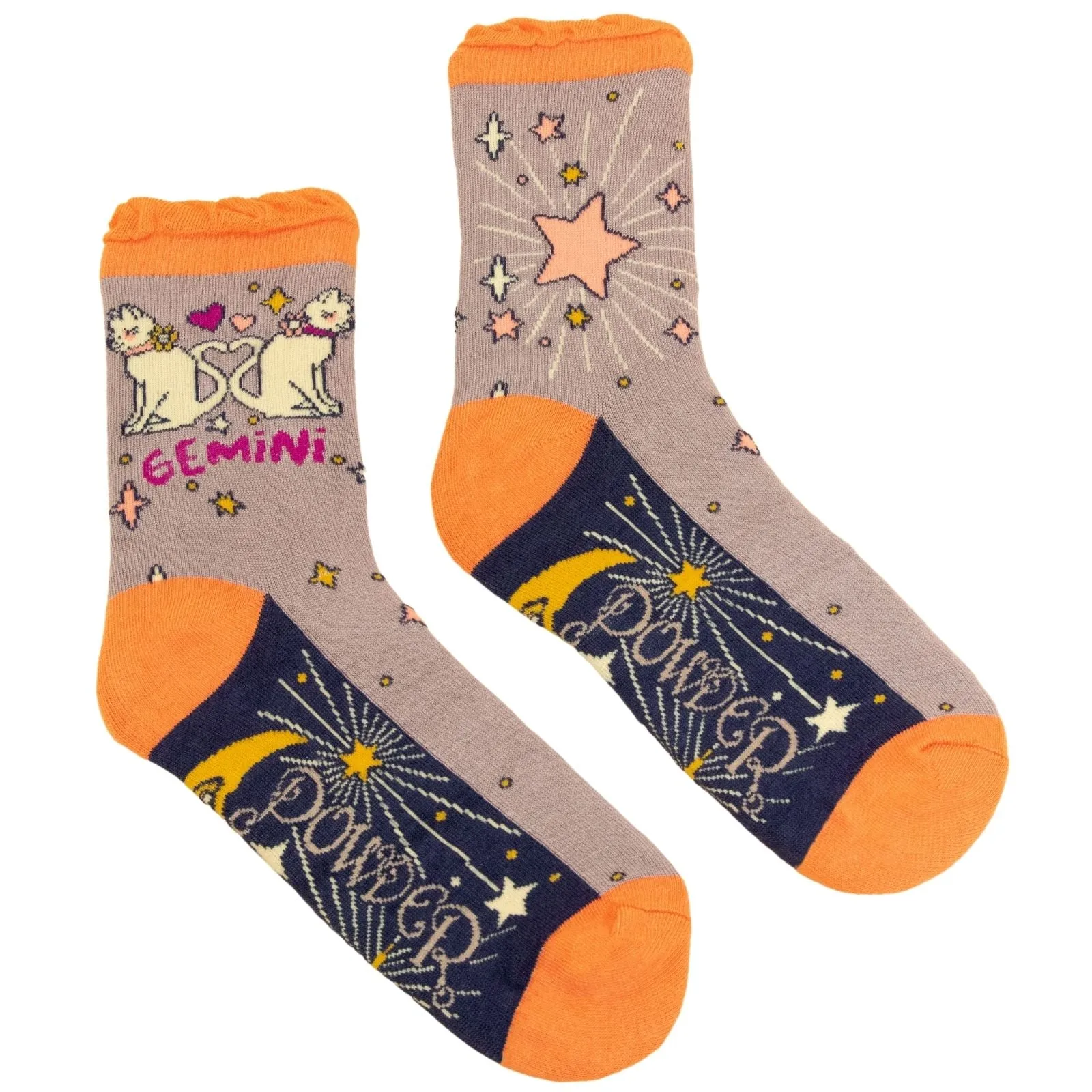 Powder Gemini Zodiac Ankle Socks