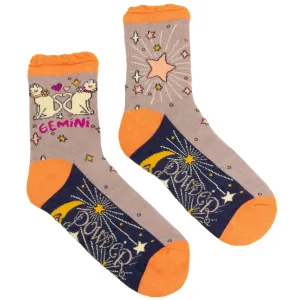 Powder Gemini Zodiac Ankle Socks