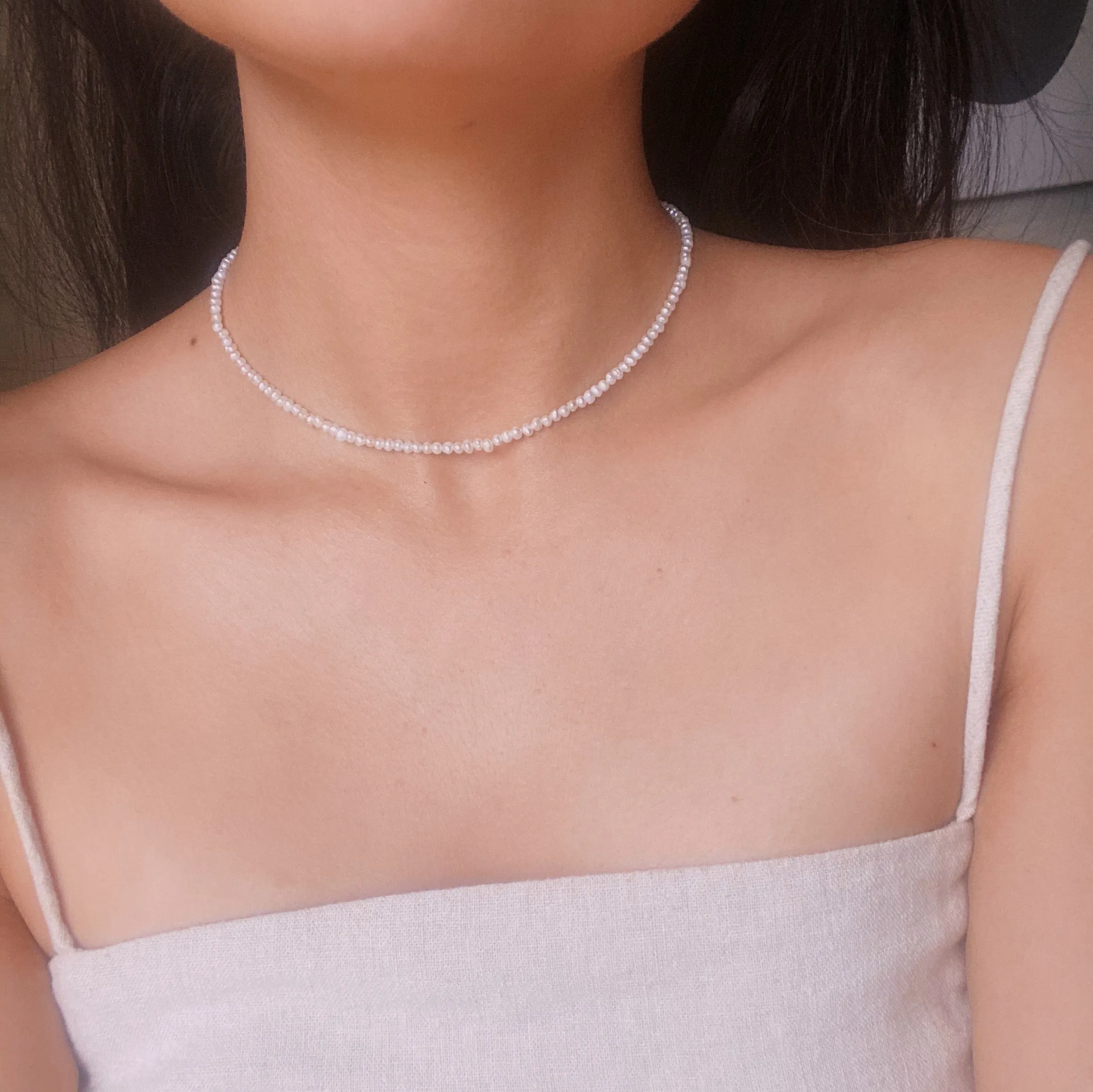 PRE-ORDER Full Tiny Freshwater Pearl Choker