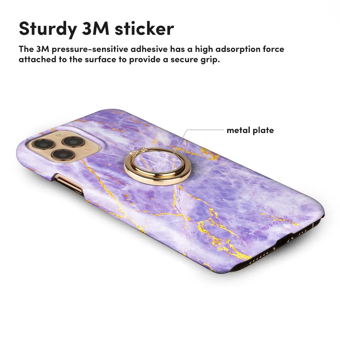 Princess Purple | Phone Ring Holder  (Non-MagSafe)