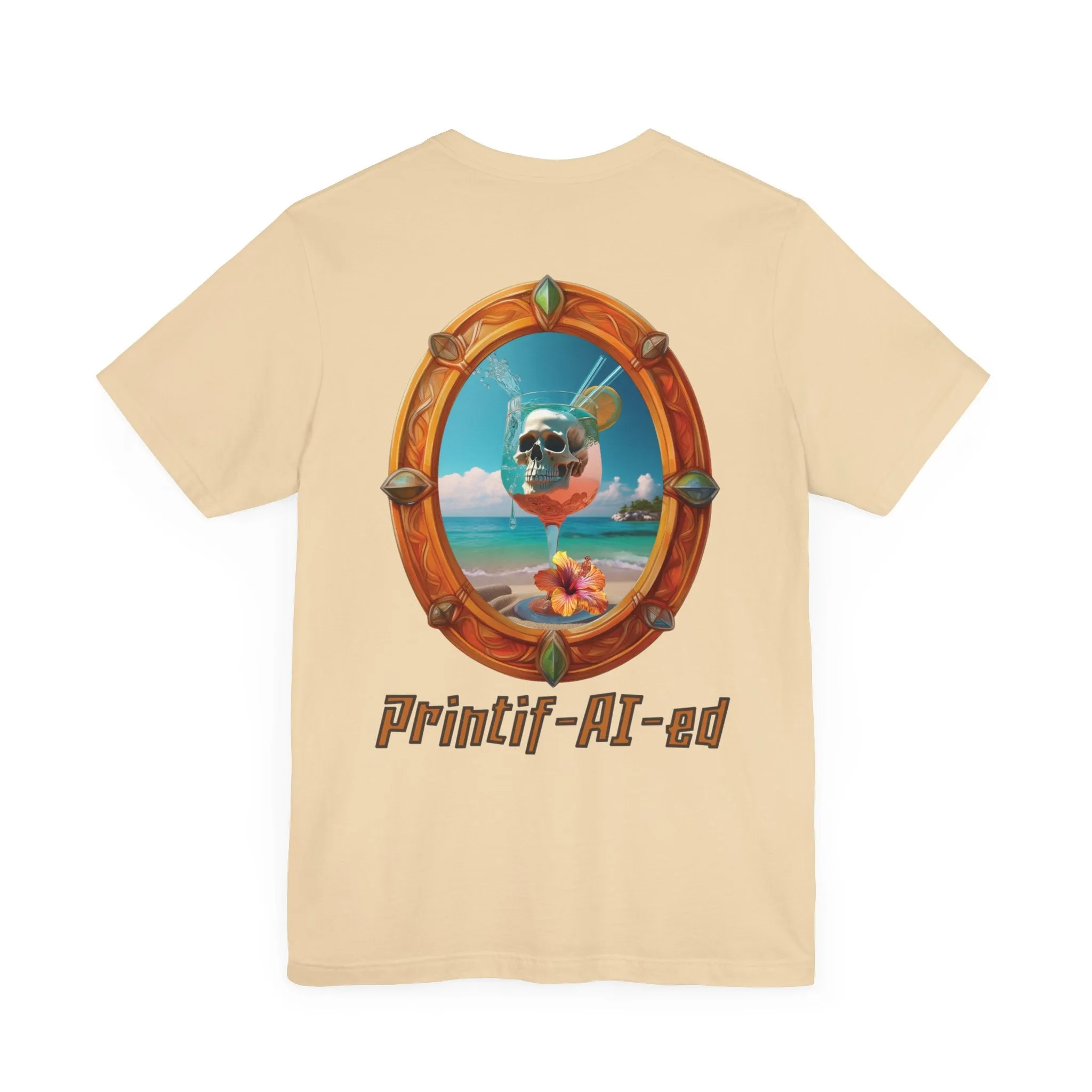 Printif-AI-ed Men's Skulltini Premium Tee