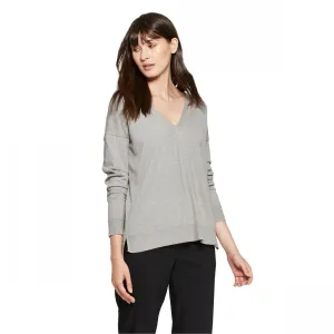 Prologue Women's Long Sleeve V-Neck Pullover Sweater