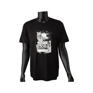 PRS Owl Vignette Stevensville Tee, Black