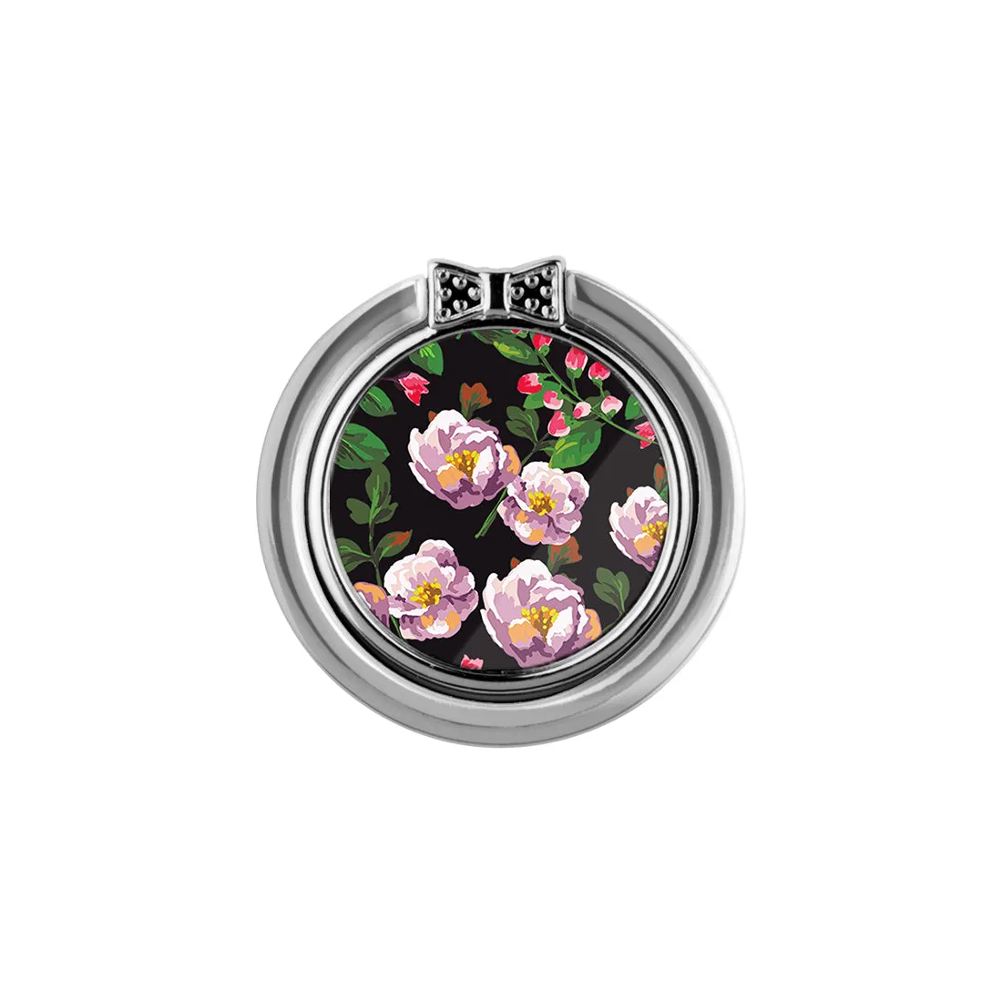 Purple Camellias Phone Ring Holder  (Non-MagSafe)
