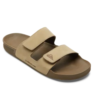 Quiksilver Mens Rivi Leather Double Adjust Sandals