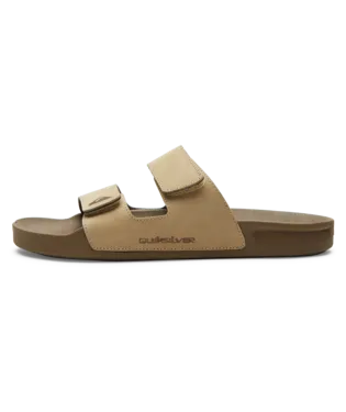 Quiksilver Mens Rivi Leather Double Adjust Sandals