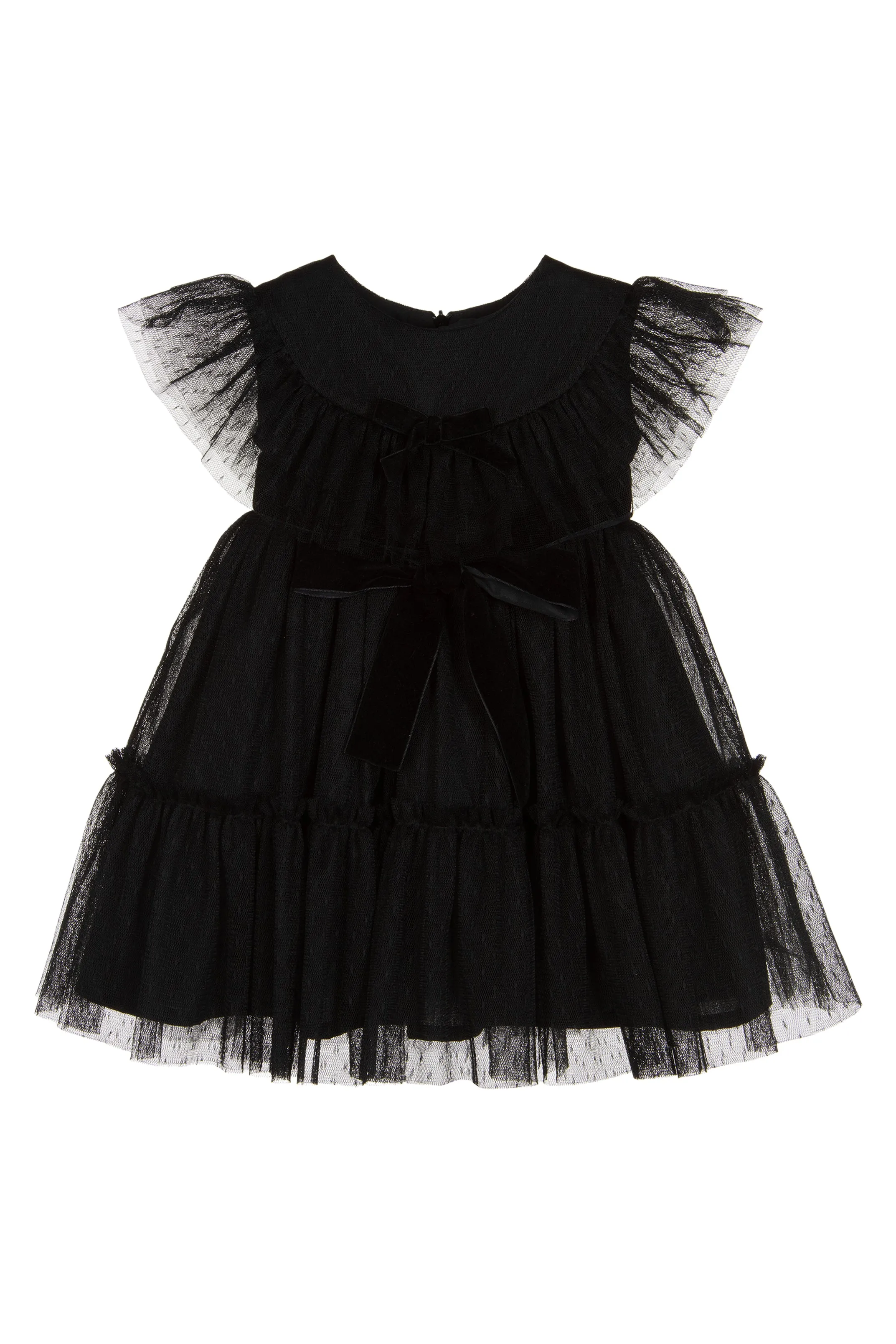 "Wednesday" Blue Tulle Dress