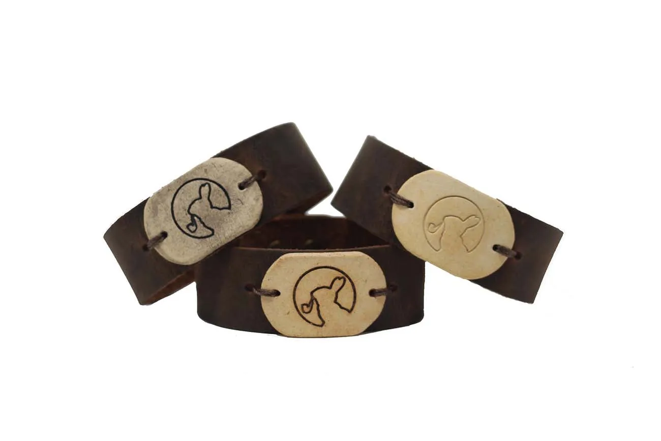 Rabbit Room Leather Cuff