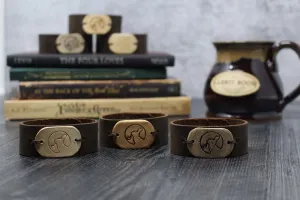 Rabbit Room Leather Cuff