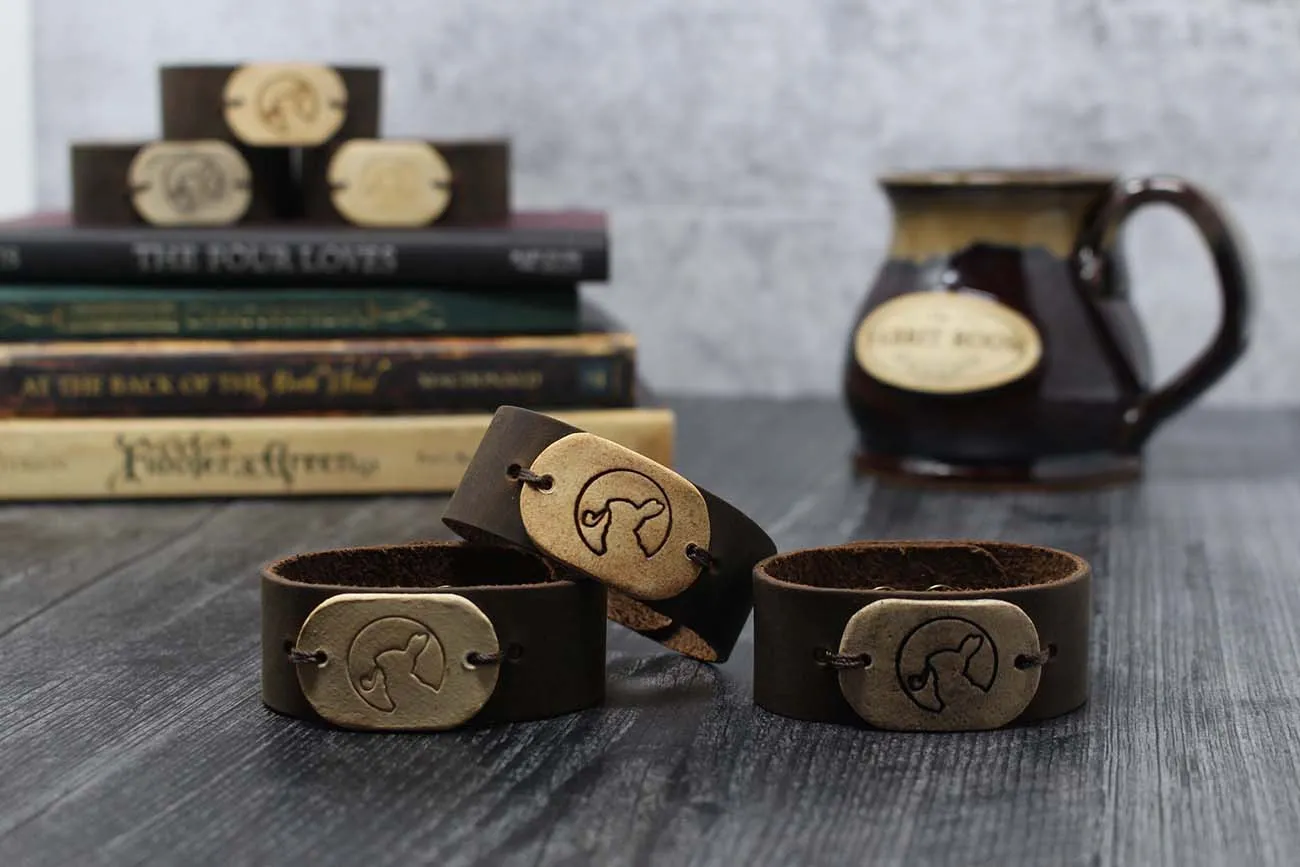 Rabbit Room Leather Cuff