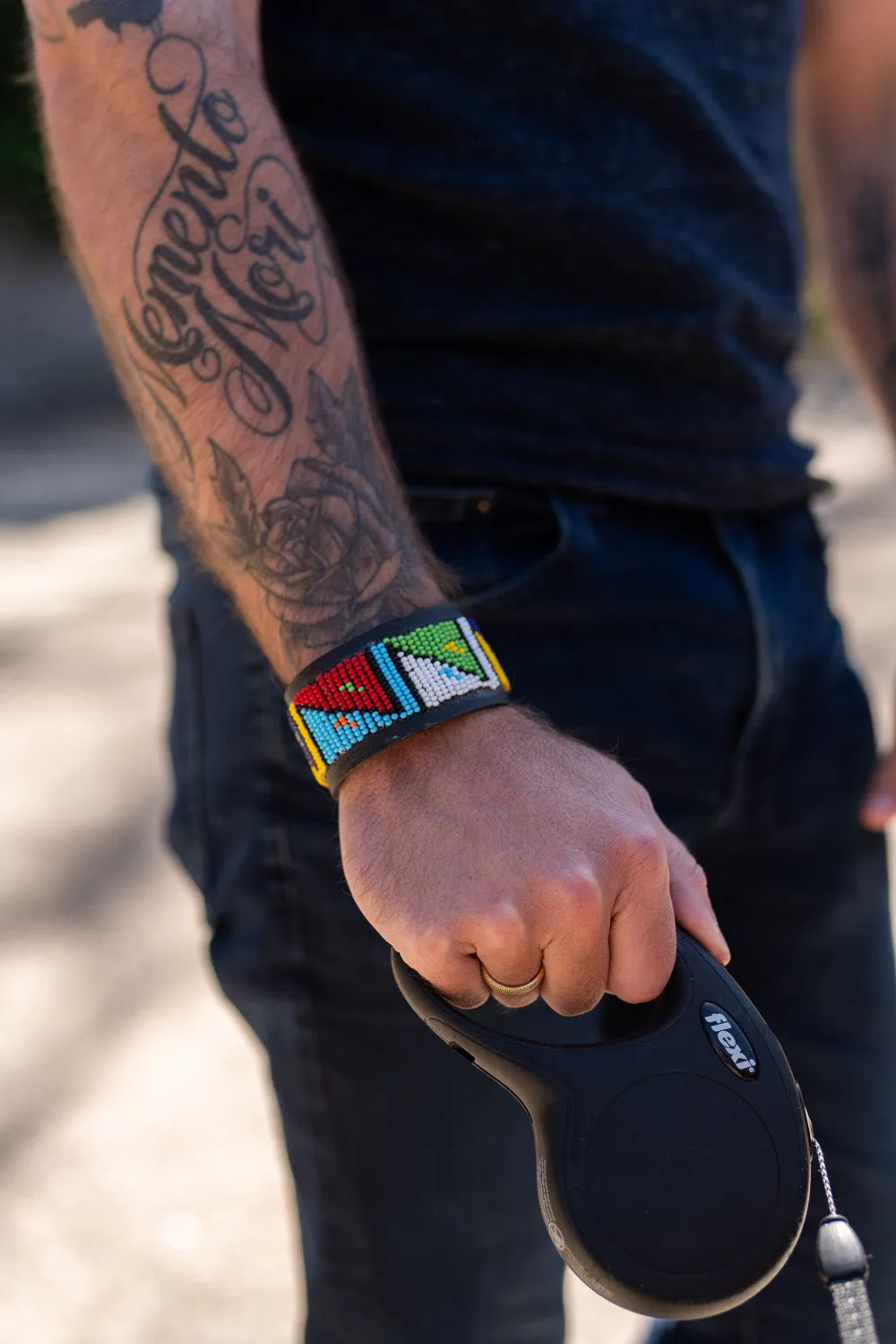 Rafiki Dog collar and cuff-1
