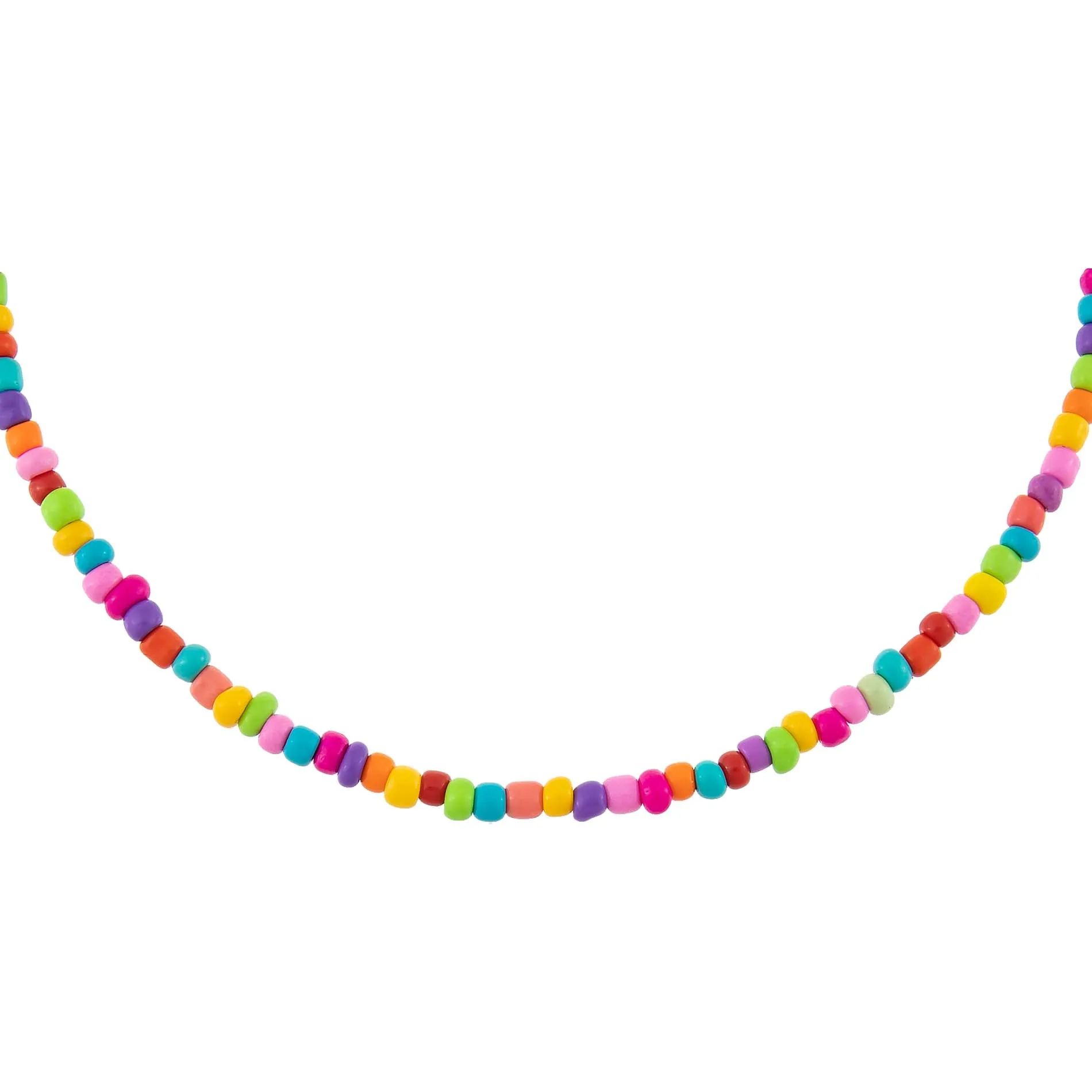 Rainbow Bead Necklace