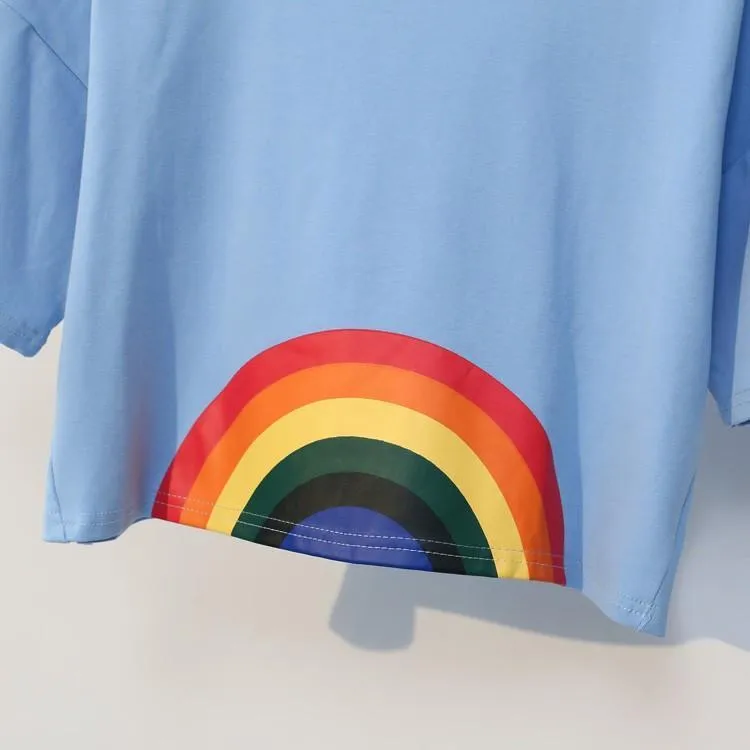 Rainbow Crop T-Shirt