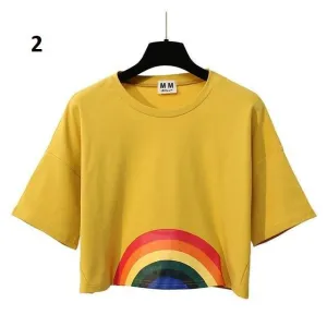 Rainbow Crop T-Shirt