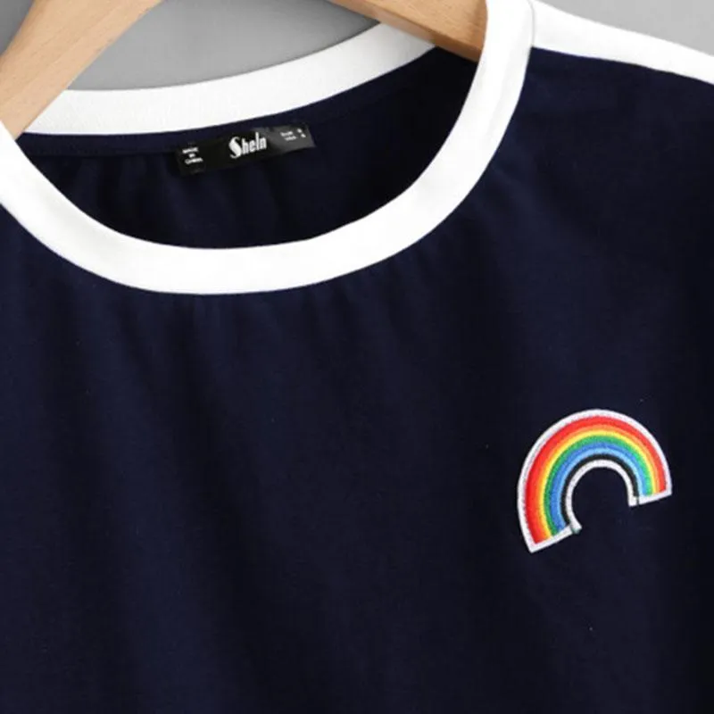 Rainbow Crop T-Shirt