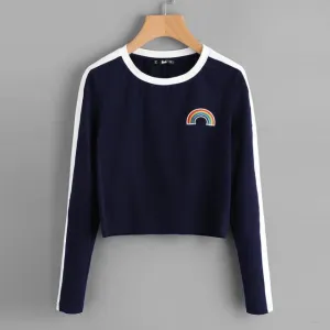 Rainbow Crop T-Shirt