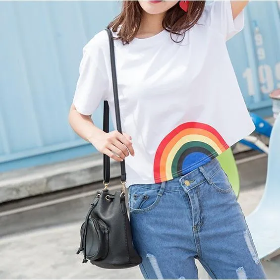 Rainbow Crop T-Shirt