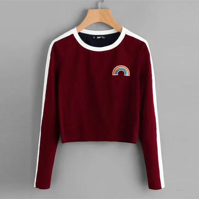 Rainbow Crop T-Shirt
