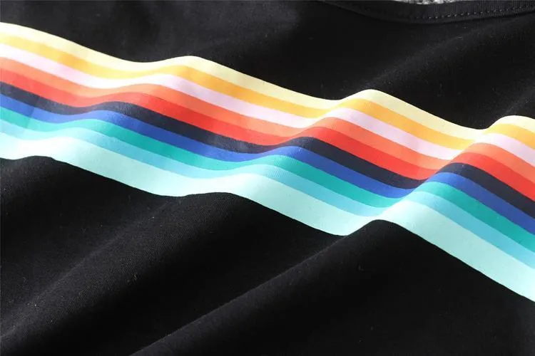 Rainbow Crop Tank Top