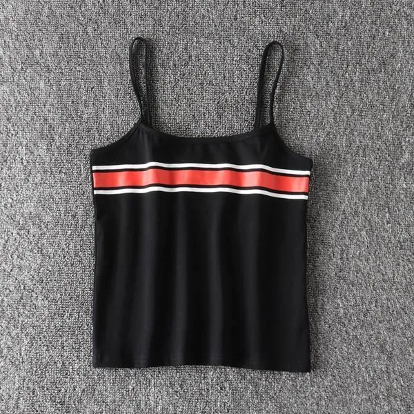 Rainbow Crop Tank Top