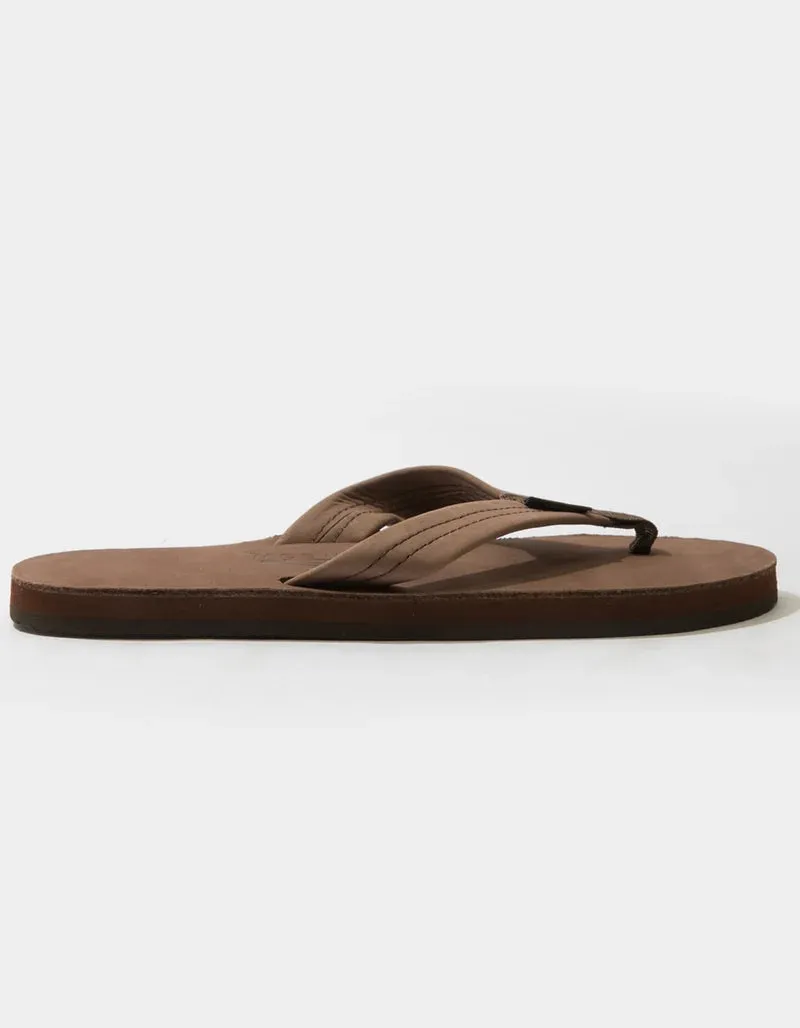 Rainbow Men' Sandal - Premier Leather/Dark Brown