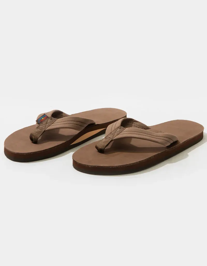 Rainbow Men' Sandal - Premier Leather/Dark Brown